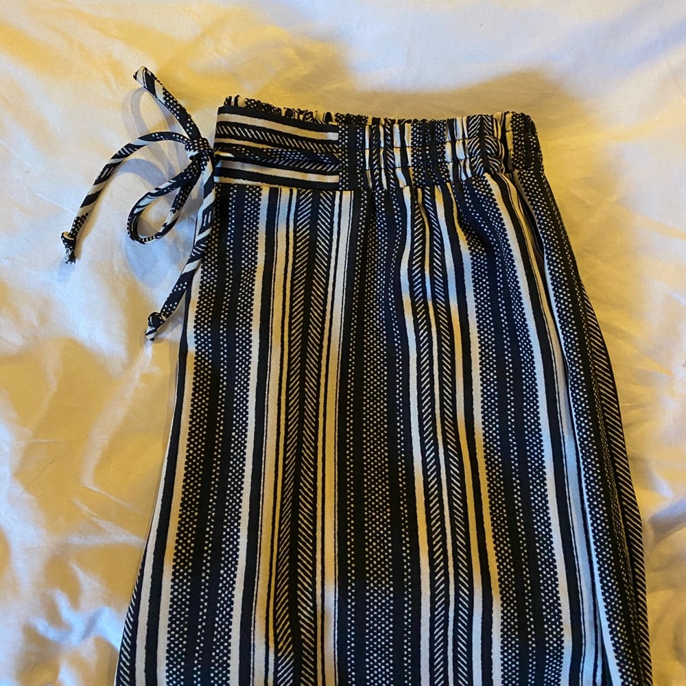 Striped Flowy Pants
